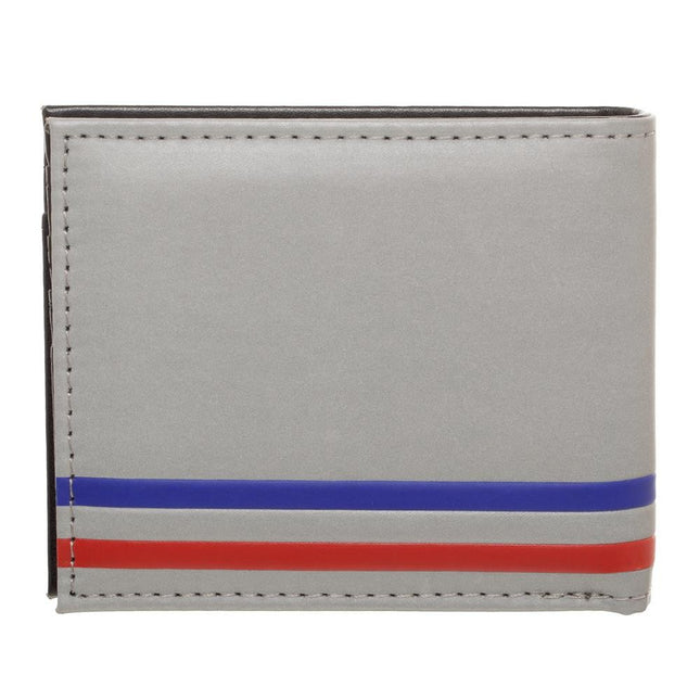 Buzz Aldrin NASA Silver Bi-Fold Faux Leather Wallet