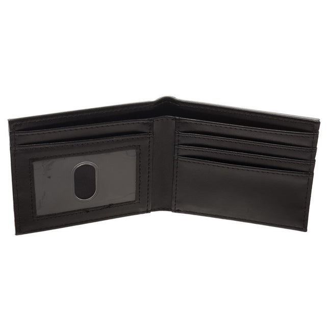 Buzz Aldrin NASA Silver Bi-Fold Faux Leather Wallet