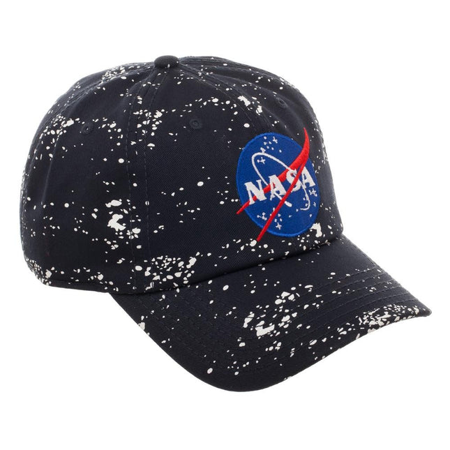 NASA Splatter Dad Baseball Cap Hat