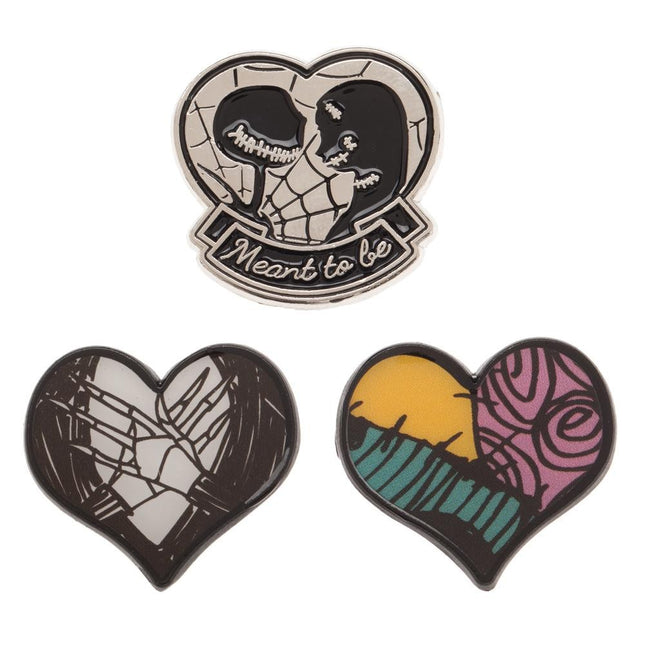 Nightmare Before Christmas NBC Lapel Button Pin Pack Set