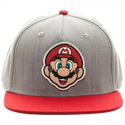 Nintendo Super Mario Rubber Sonic Weld Snapback Baseball Cap