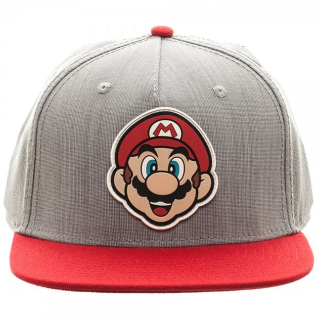 Nintendo Super Mario Rubber Sonic Weld Snapback Baseball Cap