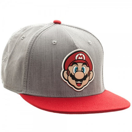 Nintendo Super Mario Rubber Sonic Weld Snapback Baseball Cap