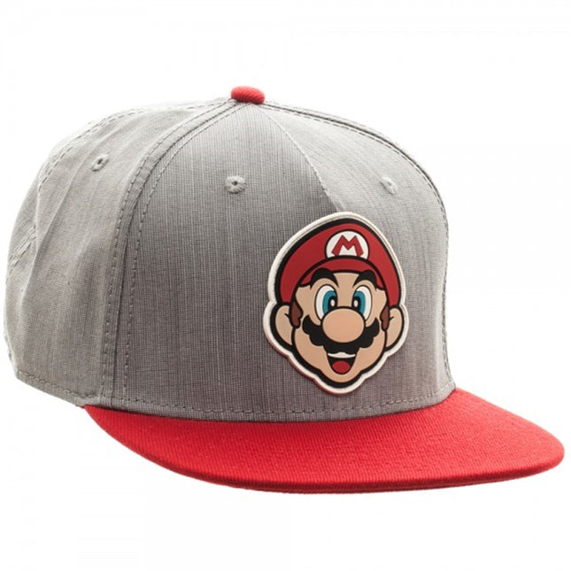 Nintendo Super Mario Rubber Sonic Weld Snapback Baseball Cap