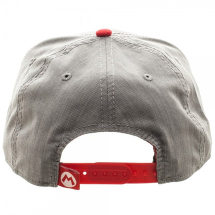 Nintendo Super Mario Rubber Sonic Weld Snapback Baseball Cap