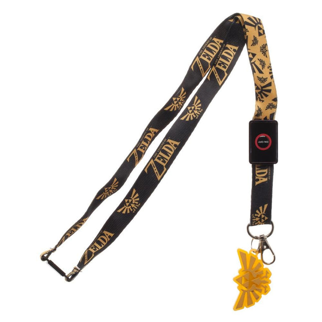Nintendo Zelda Gold LED Lanyard