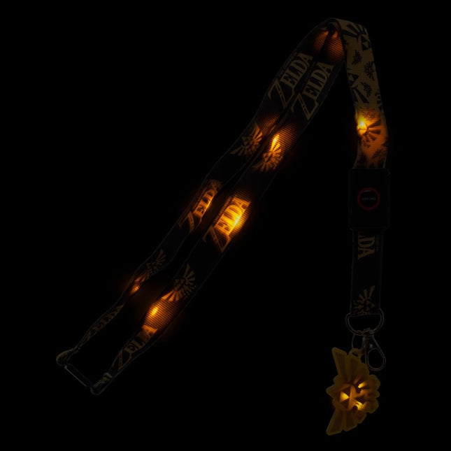 Nintendo Zelda Gold LED Lanyard