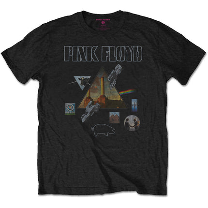 Pink Floyd Men's Montage Cotton Short Sleeves T Shirt