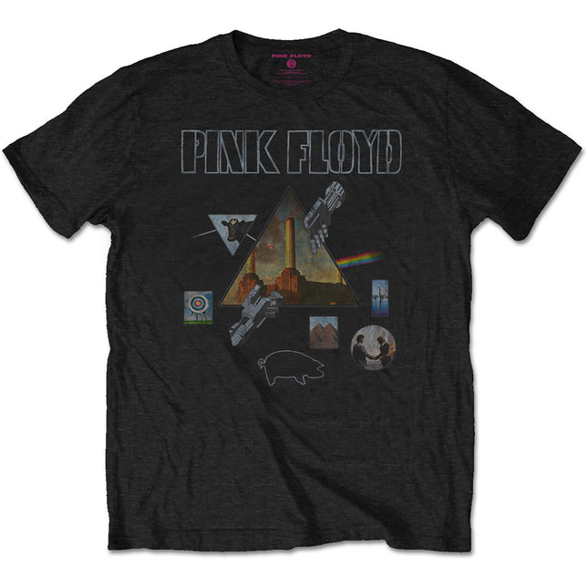 Pink Floyd Men's Montage Cotton Short Sleeves T Shirt