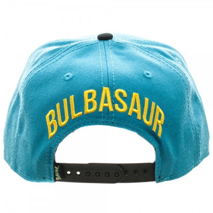 Pokemon Bulbasau Color Block Snapback Baseball Cap