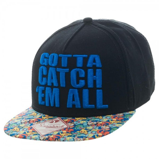 Pokemon Gotta Catch "Em All Snapback Baseball Cap