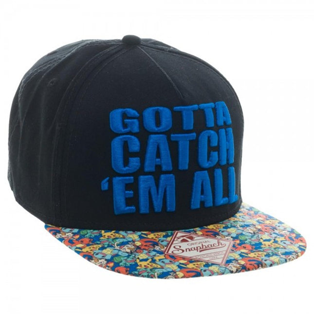 Pokemon Gotta Catch "Em All Snapback Baseball Cap