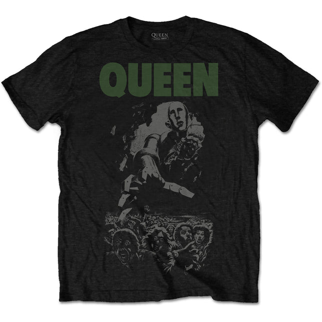 Queen Men's News Of The World 40th Full Cover Cotton Tee Shirt