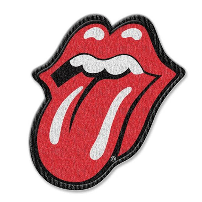 The Rolling Stones Embroidered Iron on Patch - Classic Tongue