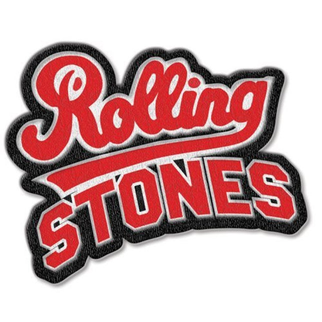 The Rolling Stones Embroidered Iron on Patch - Team Logo