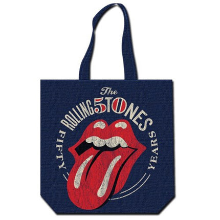 The Rolling Stones 50th Anniversary Tongue Cotton Tote Bag