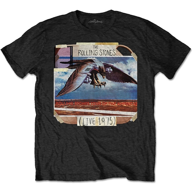 The Rolling Stones Men's Black LA Friday Tee Shirt