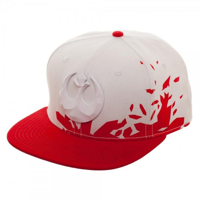 Resist Icon Metal Embroidery Acrylic Wool Snapback Baseball Cap