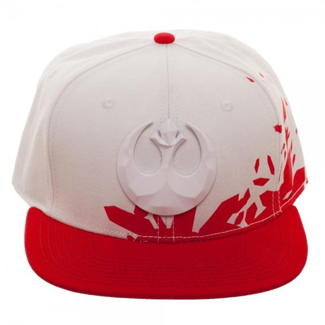 Resist Icon Metal Embroidery Acrylic Wool Snapback Baseball Cap