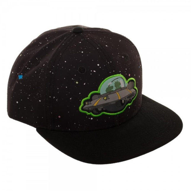 Rick and Morty Spaceship Adjustable Baseball Cap