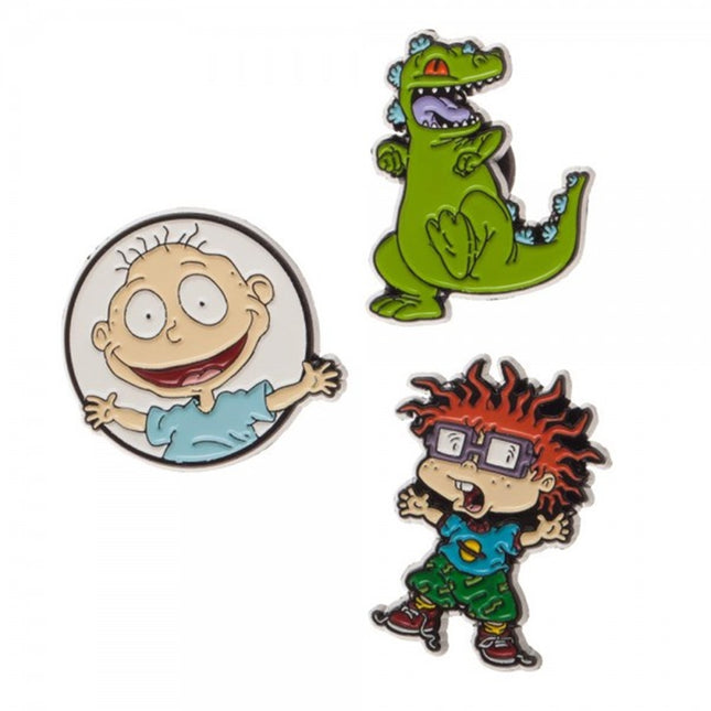 Rugrats Enamel Metal Mini Pin Badge 3 Pack