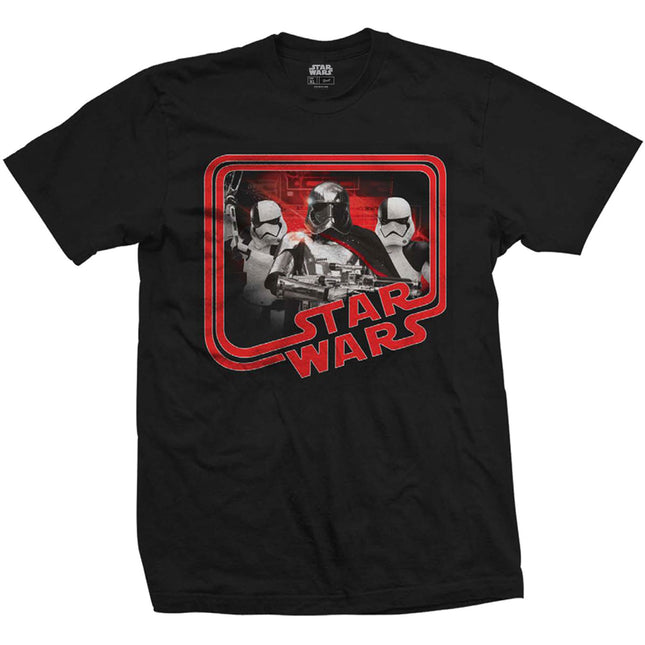 Star Wars Episode VIII Phasma Retro Men's Black Short Sleeves T Shirts
