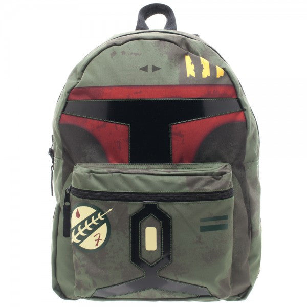 Star Wars Boba Fett Reversible Backpack with Blue Print