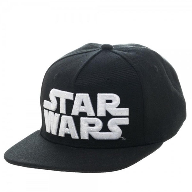 Star Wars Fiber Optic Lights Logo Snapback Baseball Cap