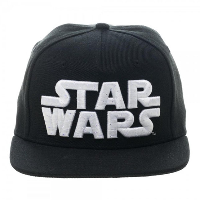 Star Wars Fiber Optic Lights Logo Snapback Baseball Cap