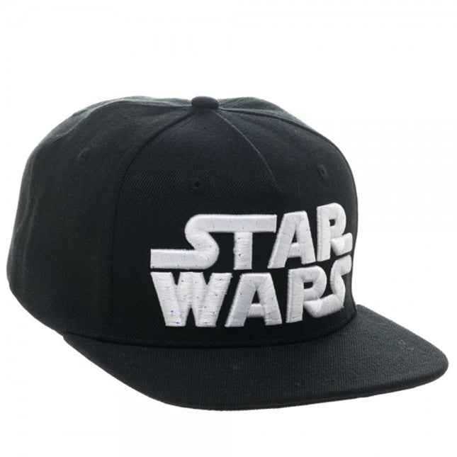 Star Wars Fiber Optic Lights Logo Snapback Baseball Cap