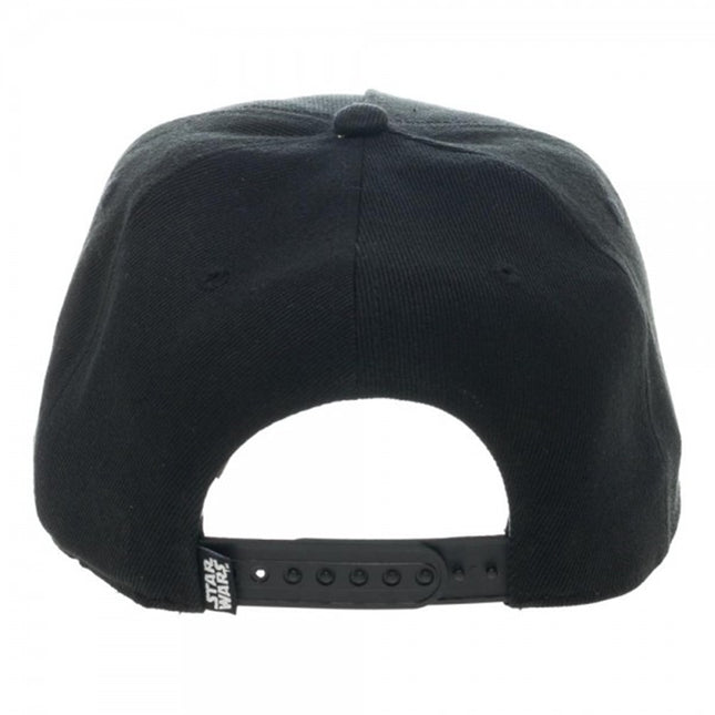 Star Wars Fiber Optic Lights Logo Snapback Baseball Cap