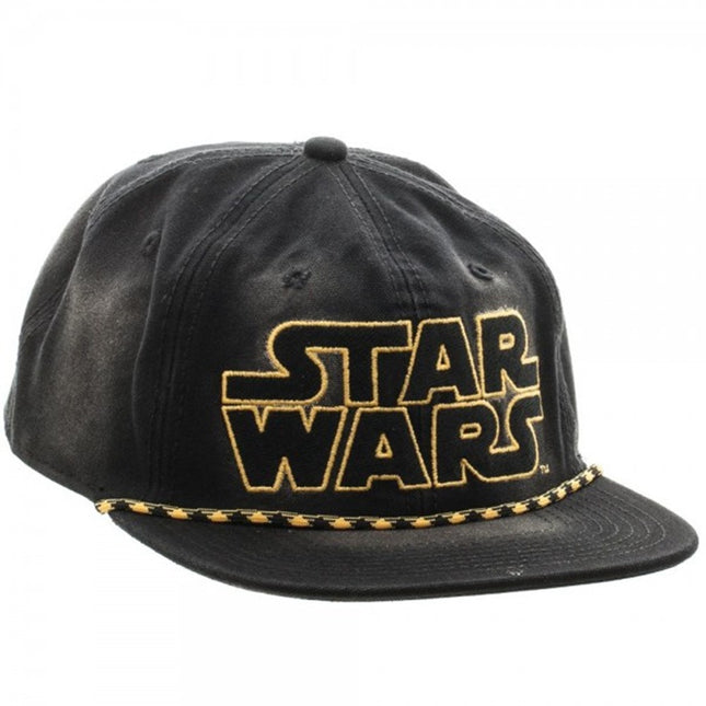 Star Wars Washed Unstructured 6 Panel Snapback Baseball Cap