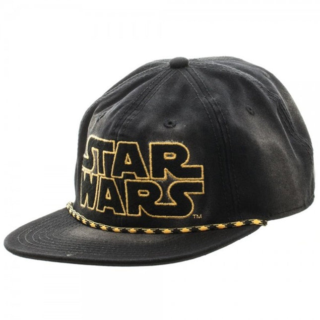 Star Wars Washed Unstructured 6 Panel Snapback Baseball Cap
