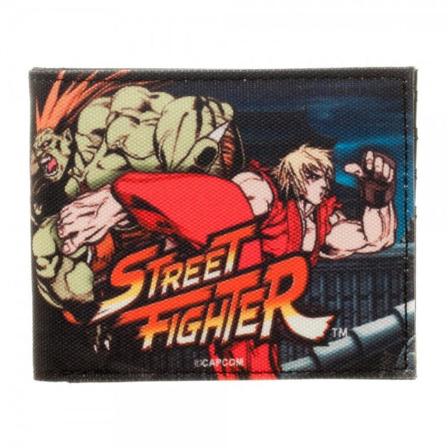 Street Fighter Sublimated Bi-Fold Wallet