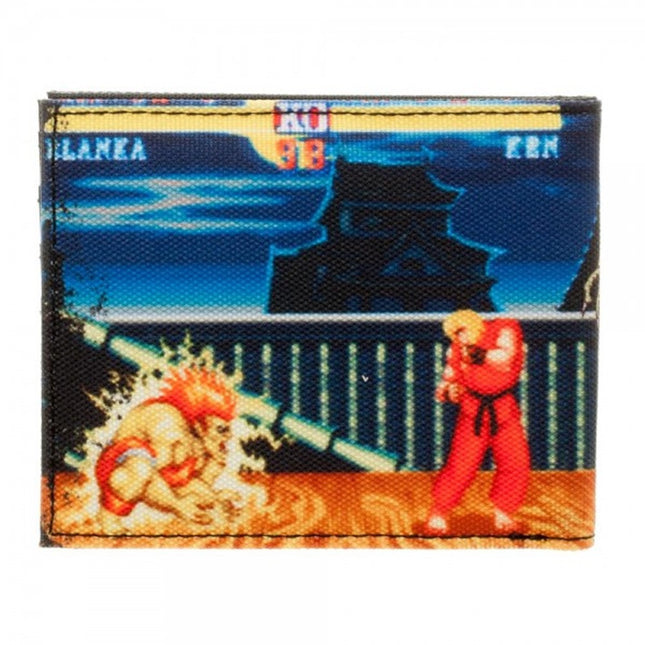 Street Fighter Sublimated Bi-Fold Wallet