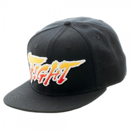 Street Fighter V Fight Flat Brim Adjustable Snapback Baseball Cap