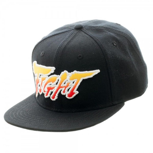 Street Fighter V Fight Flat Brim Adjustable Snapback Baseball Cap