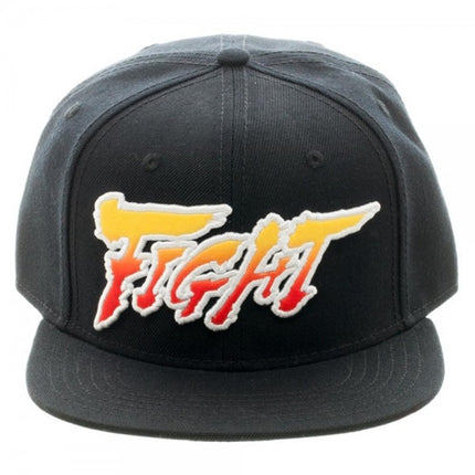 Street Fighter V Fight Flat Brim Adjustable Snapback Baseball Cap