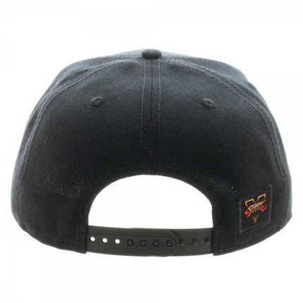 Street Fighter V Fight Flat Brim Adjustable Snapback Baseball Cap