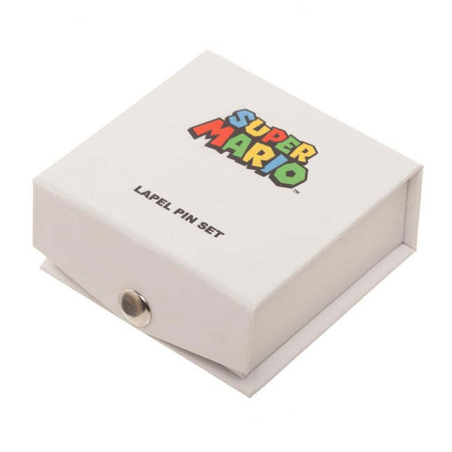 Super Mario Lapel Pin Badge Set