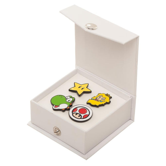Super Mario Lapel Pin Badge Set