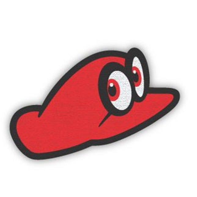 Super Mario Odyssey Woven Embroidered Iron Backing Patch