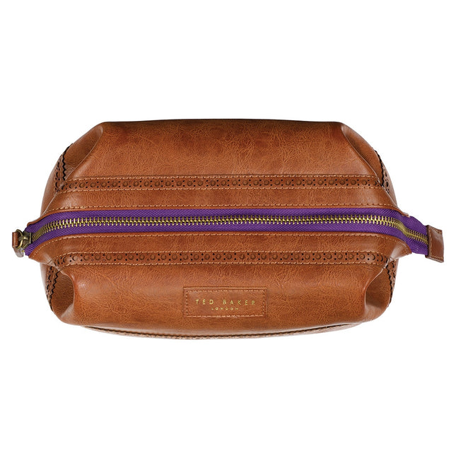 Ted Baker London Brogue Shoe Shine Care Kit Brown