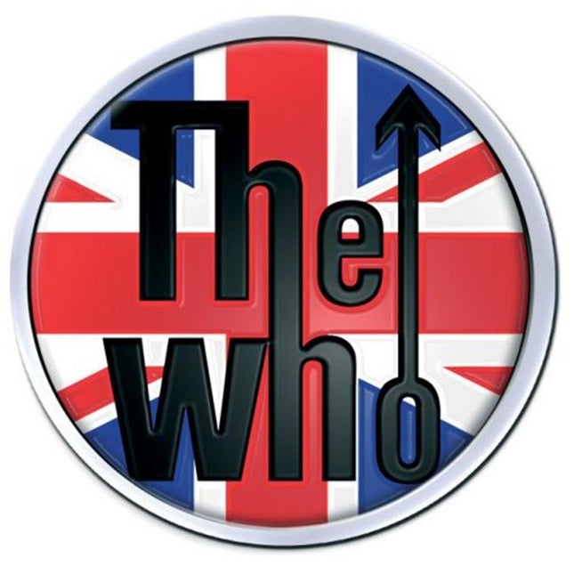 The Who Union Jack Enamel Metal Mini Pin Badge