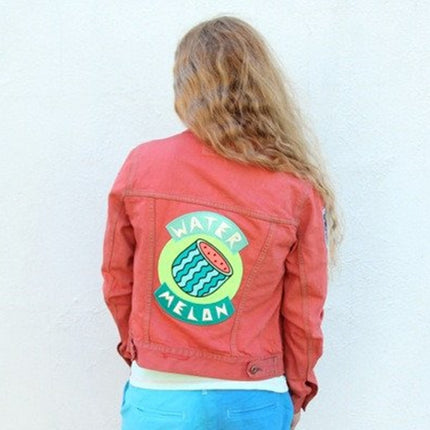 Watermelon Rad Look Embroidered Back Patch