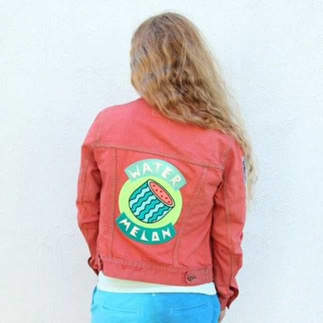 Watermelon Rad Look Embroidered Back Patch