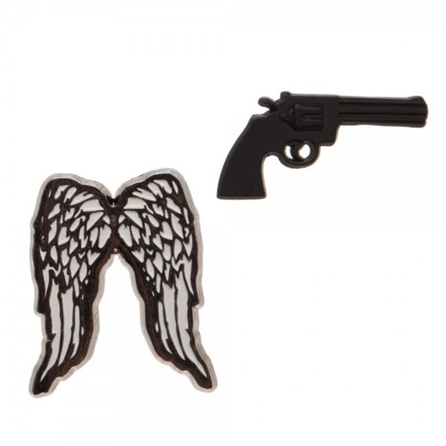Walking Dead Elements Gun Lapel Mini Pin Badge Set