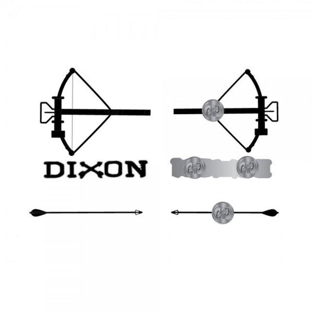 Walking Dead Elements Lapel Mini Pin Badge Set