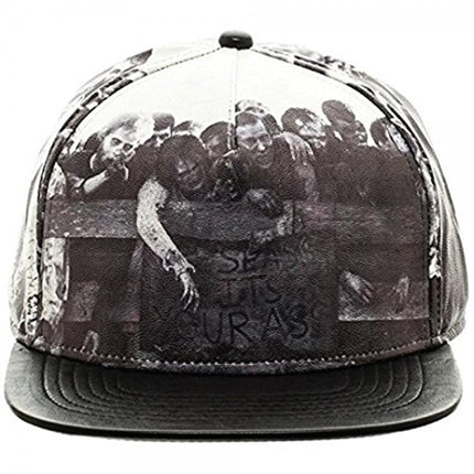 The Walking Dead Sublimated Snapback Baseball Cap