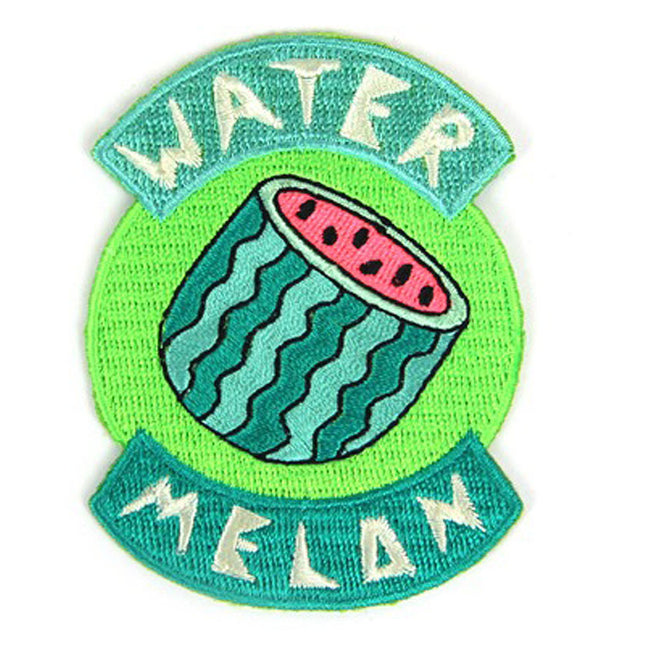 Watermelon Decorative Embroidered Sew or Iron-on Backing Patch